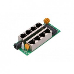 POE-PAN4-GB • Gigabitový stíněný 4-portový PoE panel